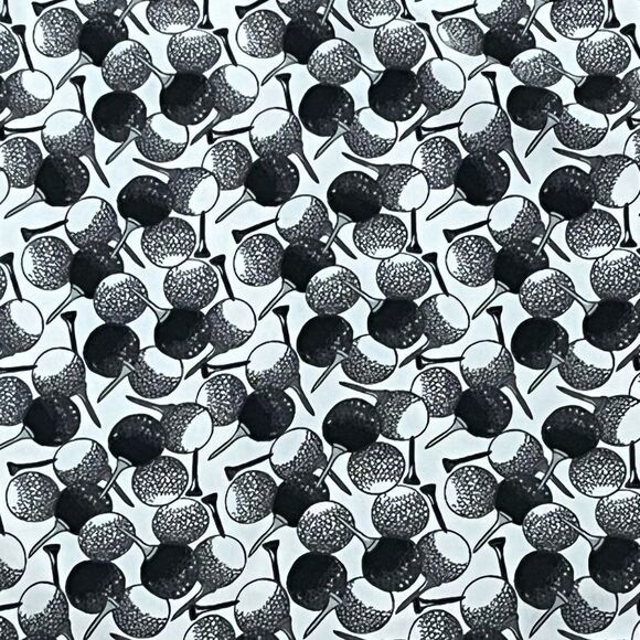 Izod Golf Ladies Black and White Golf Ball Print Skort, Size 14 - Picture 6 of 9